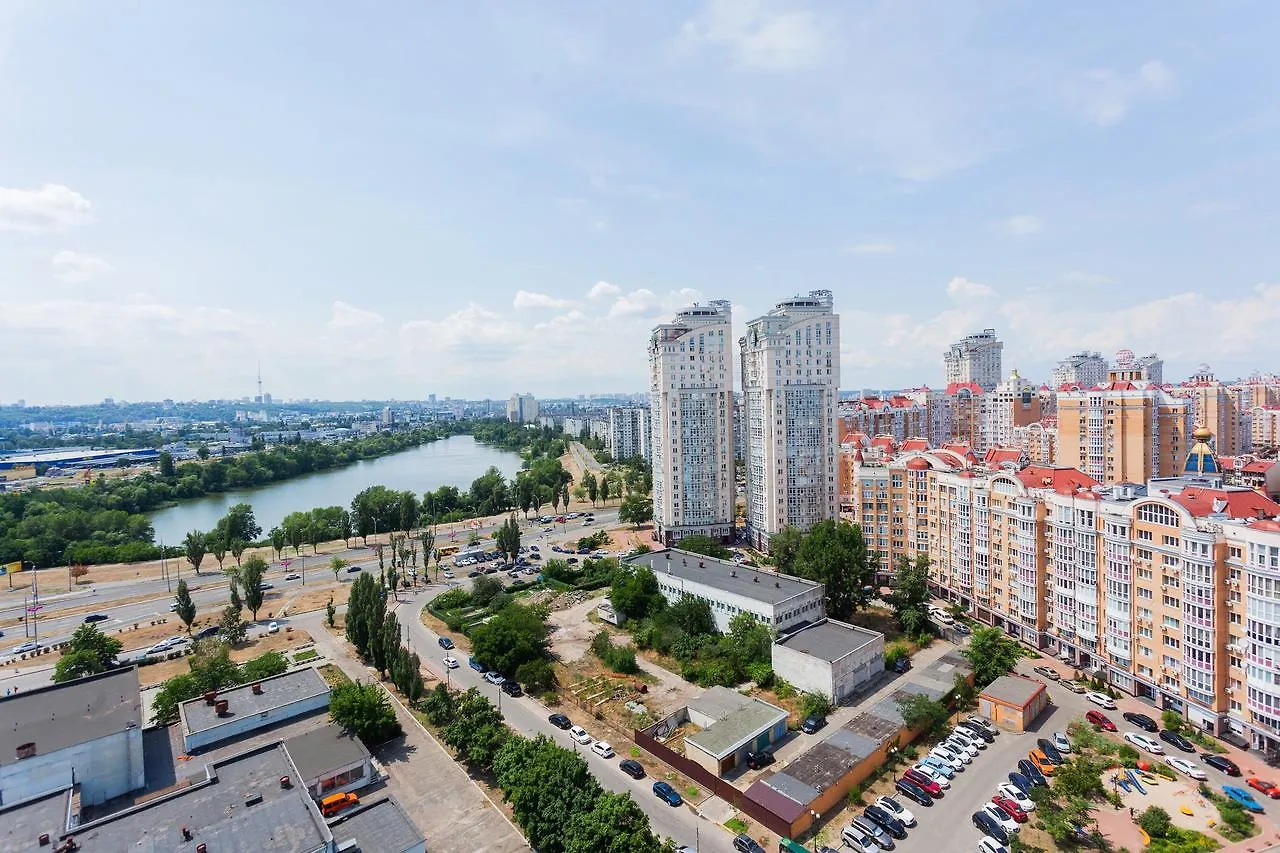 Stylish Views Apartments In The Parasol. Parus .Obolonskaya Embankment Киев