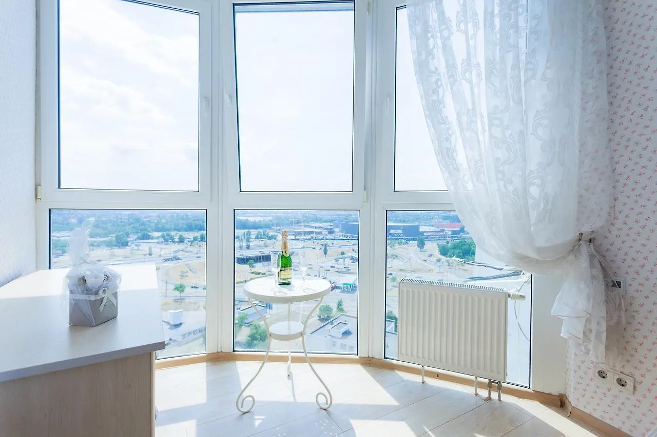 Stylish Views Apartments In The Parasol. Parus .Obolonskaya Embankment Kyiv