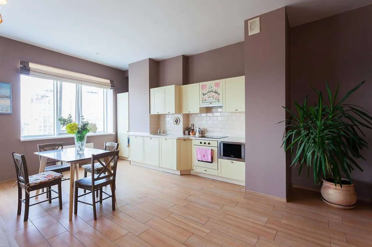 Stylish Views Apartments In The Parasol. Parus .Obolonskaya Embankment Kyiv